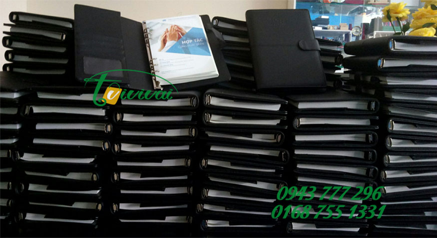 Sổ bìa da gáy còng cao cấp - CTY CP TƯ VẤN CHUYỂN GIAO CÔNG NGHỆ ITC
