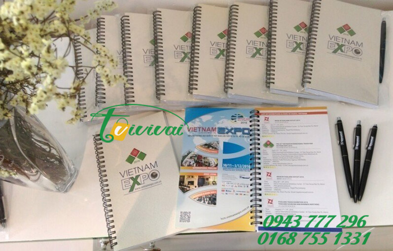 Sổ lò xo A5 quà tặng – HỘI CHỢ THƯƠNG MẠI QUỐC TẾ EXPO LẦN THỨ 27