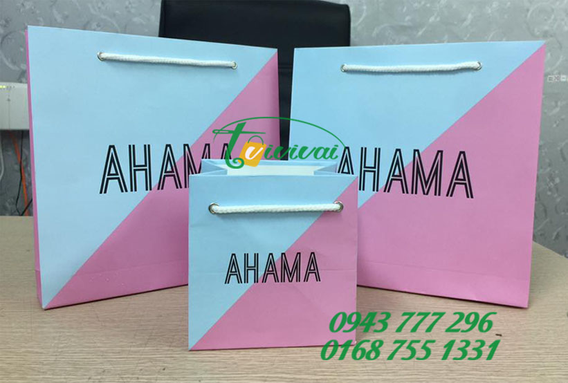 Túi giấy thương hiệu – SHOP QUÀ TẶNG AHAMA