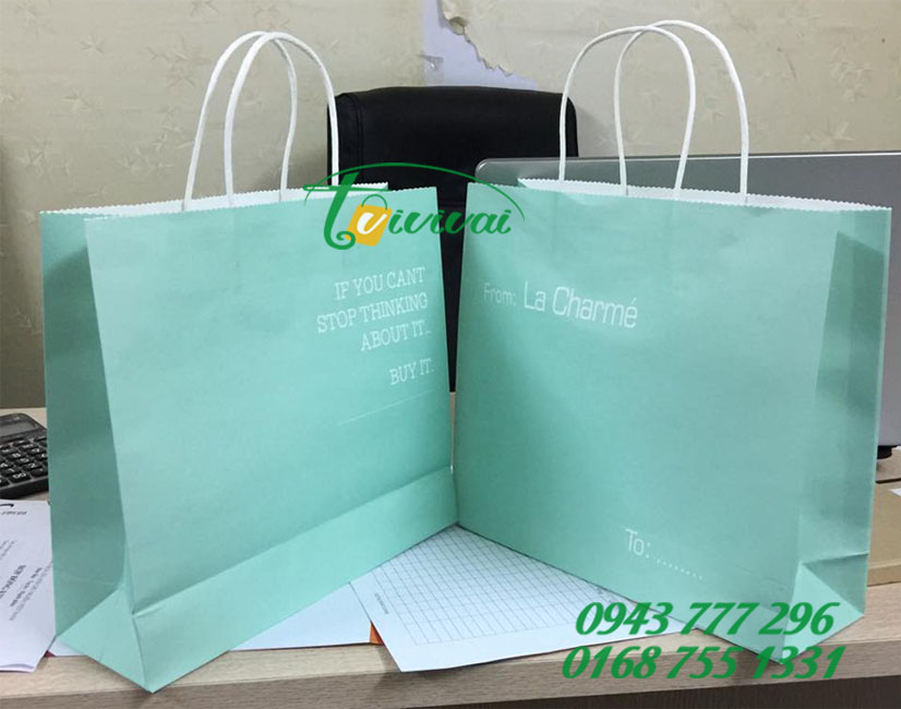 Túi giấy thương hiệu – SHOP THỜI TRANG LA CHARMÉ