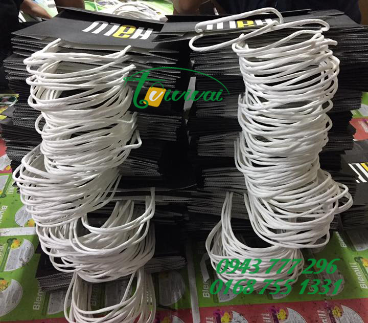 Túi giấy in quảng cáo - SHOP THỜI TRANG XUẤT KHẨU HALU