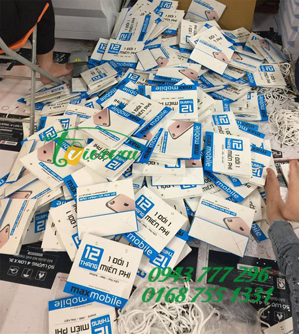 Túi giấy thương hiệu - HỆ THỐNG BÁN LẺ ĐIỆN THOẠI MAXMOBILE