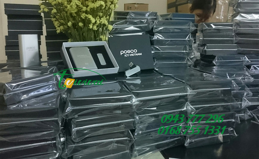 USB KIM LOẠI XOAY KHẮC LOGO – KHÁCH HÀNG CTY POSCO ICT VIỆT NAM