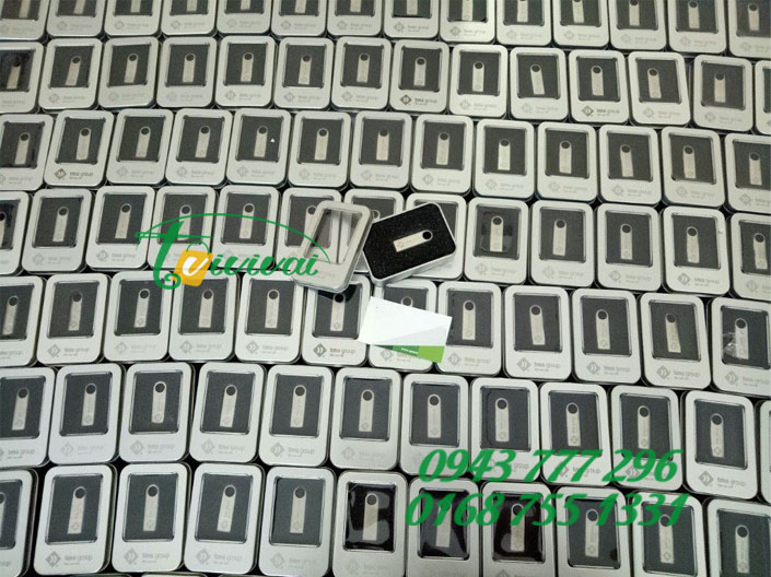 USB kim loại mini quà tặng – khách hàng TẬP ĐOÀN BẤT ĐỘNG SẢN TMS