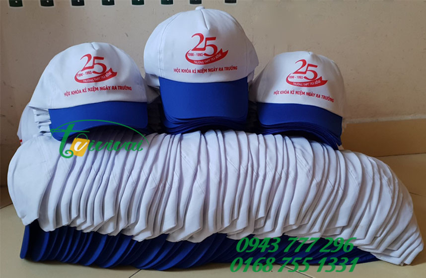 Mũ lưỡi trai đồng phục nhóm Kỷ niệm 25 năm ra trường