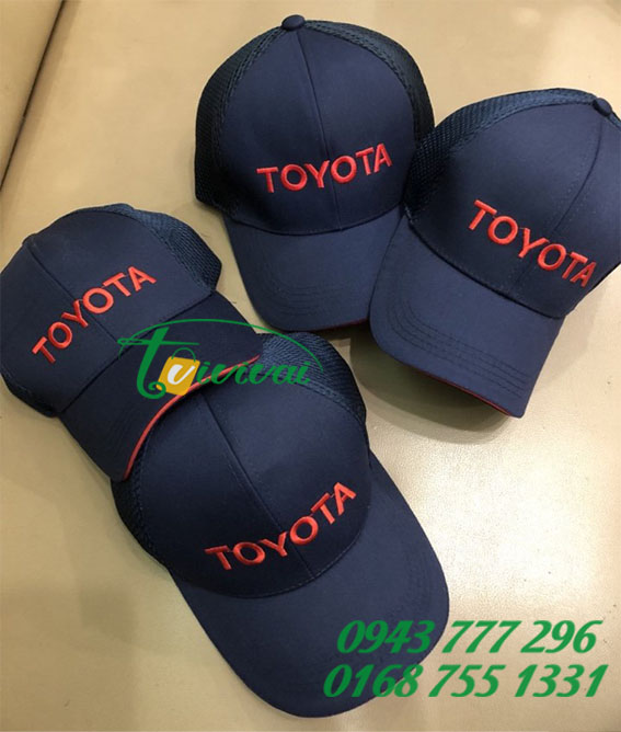 Mũ lưỡi trai đồng phục nhân viên - khách hàng TẬP ĐOÀN TOYOTA VIỆT NAM