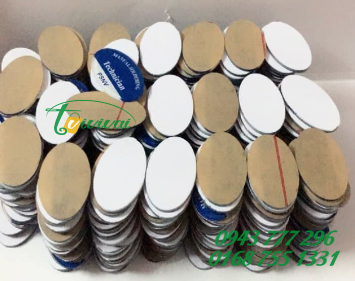 Huy hiệu mica hình bầu dục gài áo nhân viên Kỹ thuật SAMSUNG