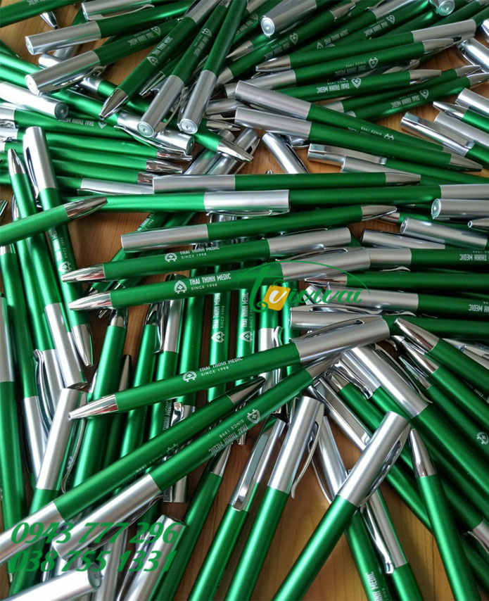 Bút bi kim loại quà tặng cao cấp – khách hàng BỆNH VIỆN THÁI THỊNH