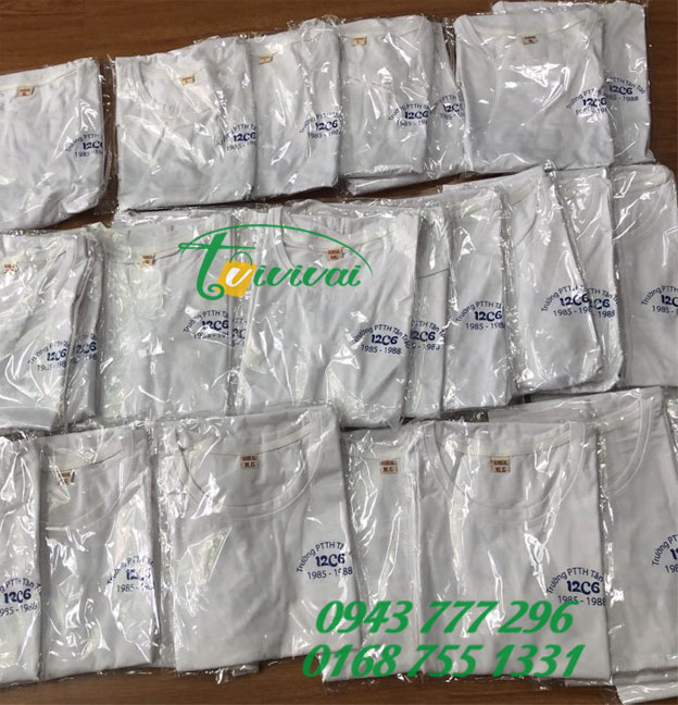 Đồng phục nhóm lớp - cựu học sinh trường PTTH TÂN TRÀO
