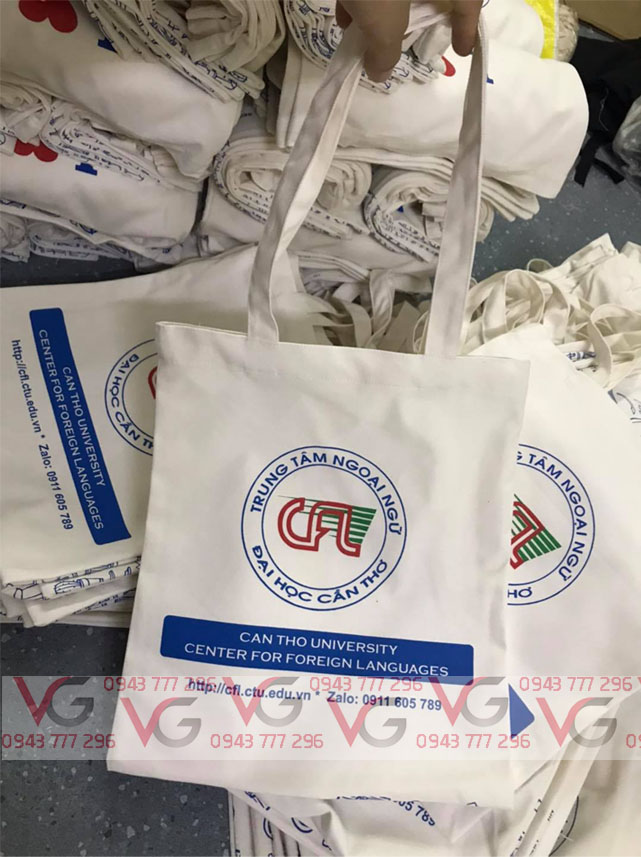 TÚI VẢI QUÀ TẶNG – KH TT NGOẠI NGỮ ĐH CẦN THƠ