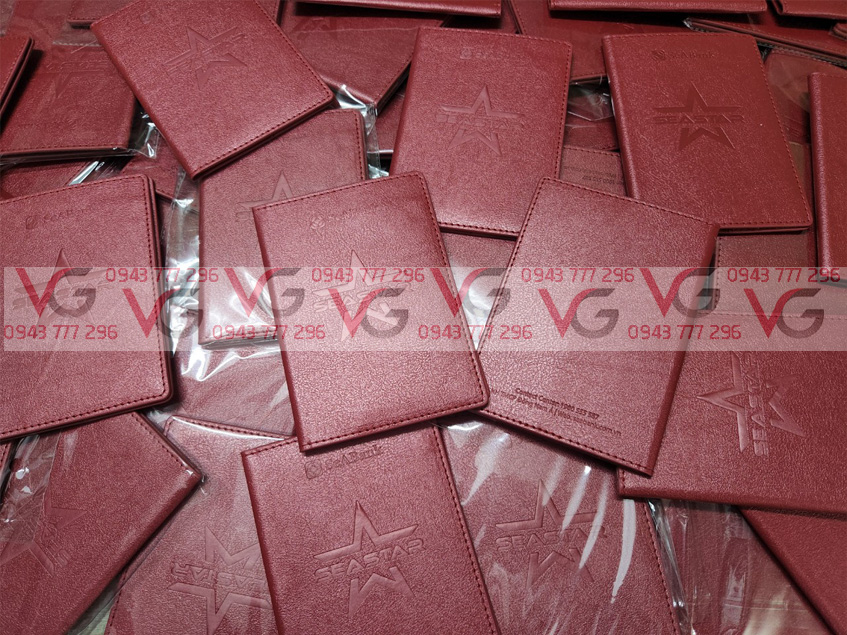 Vỏ Bọc Hộ Chiếu Bằng Da Cao Cấp – KH Ngân hàng SEABANK